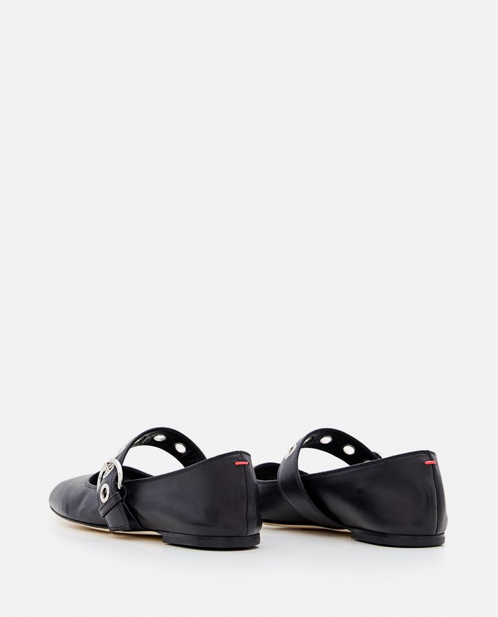 Aeyde - UMA EYELET NAPPA LEATHER BLACK_3