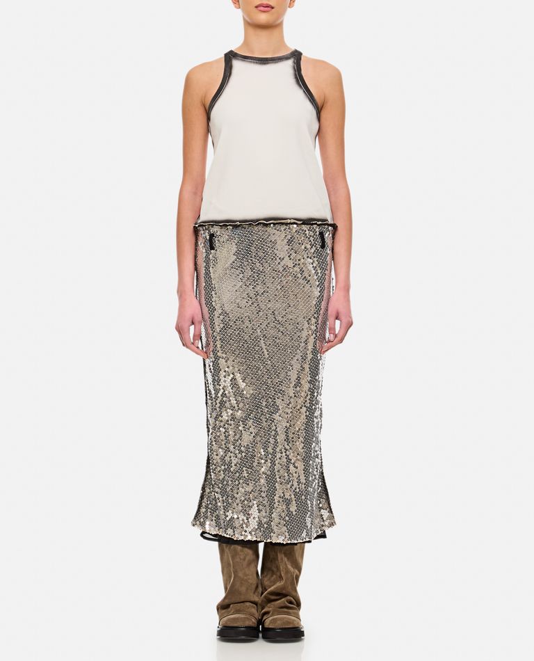 Attico Sequin Dress Dresses In Multicolor