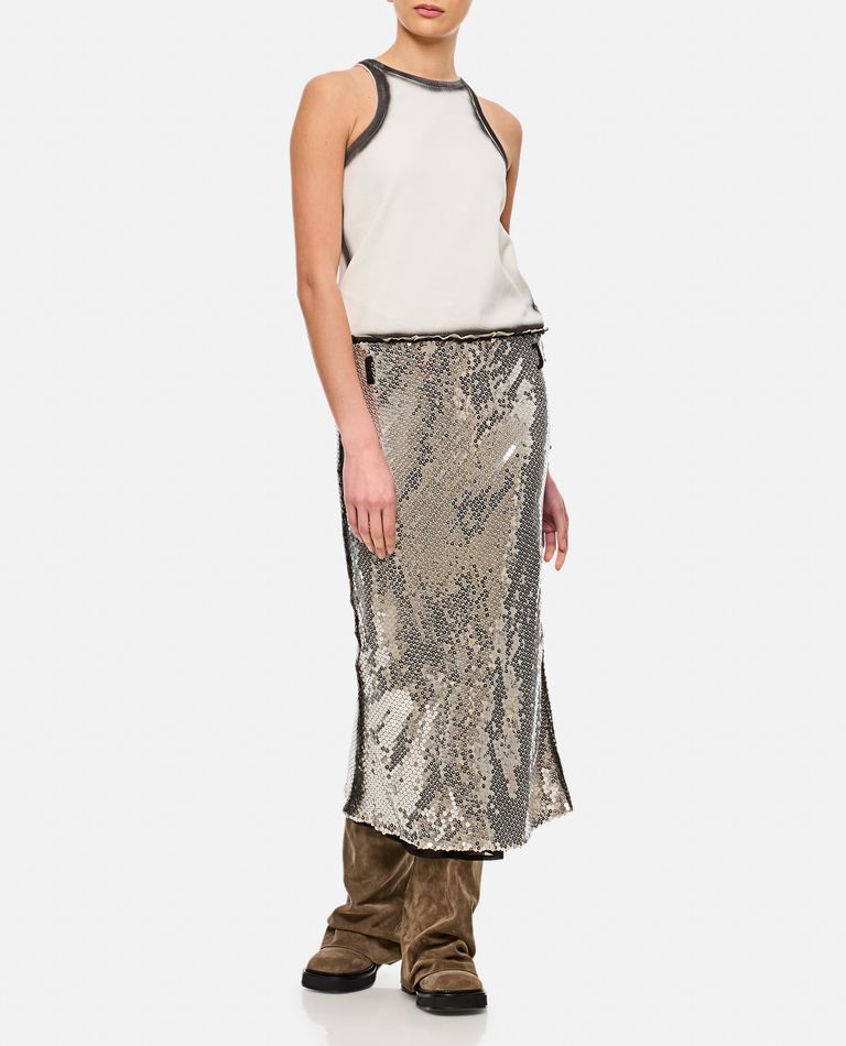 Attico Sequin Dress Dresses In Multicolor