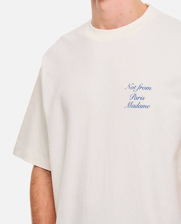 Drôle De Monsieur - T-SHIRT SLOGAN CURSIVE_4