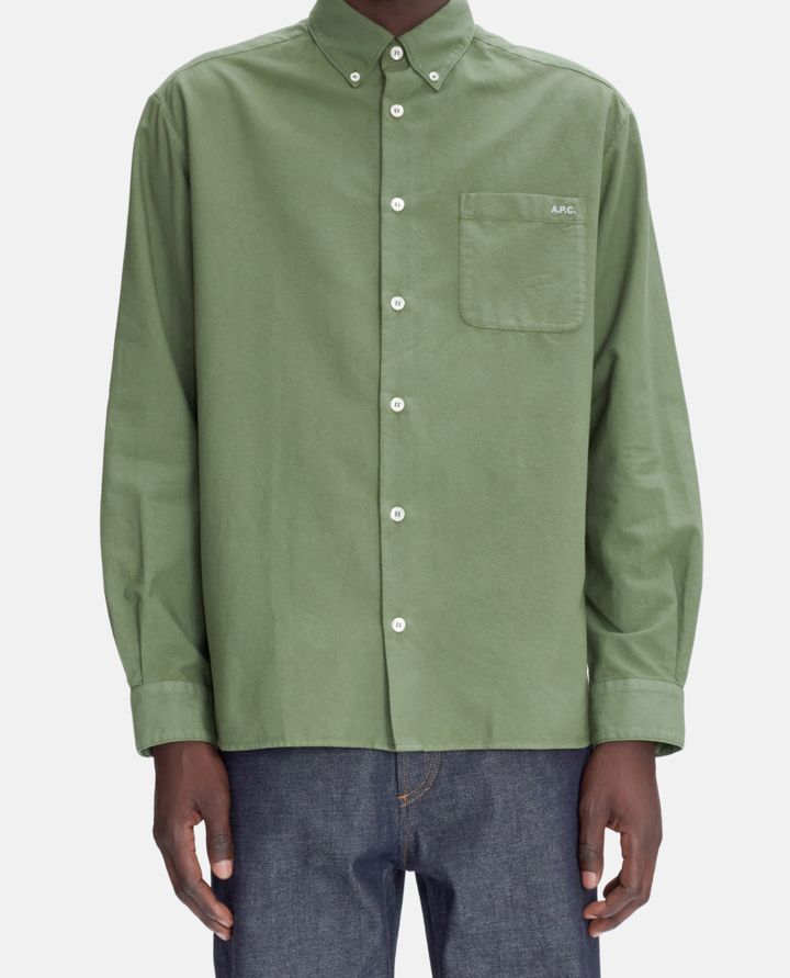 A.P.C. - CHEMISE MATEO LOGO_1