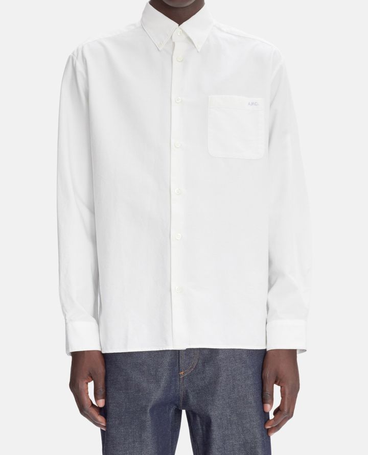 A.P.C. - CHEMISE MATEO LOGO_1