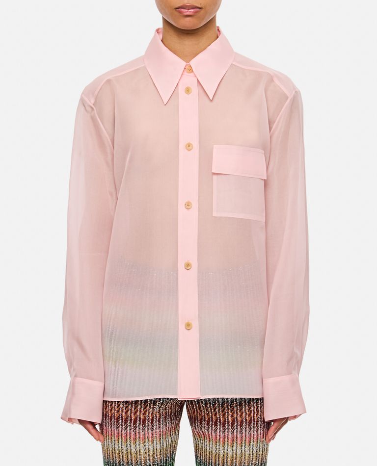 Khaite Yatti Shirt In Rose