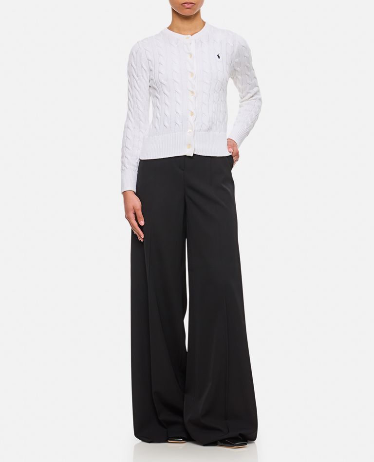 Max Mara Ninfa Wide-leg Pants In Black