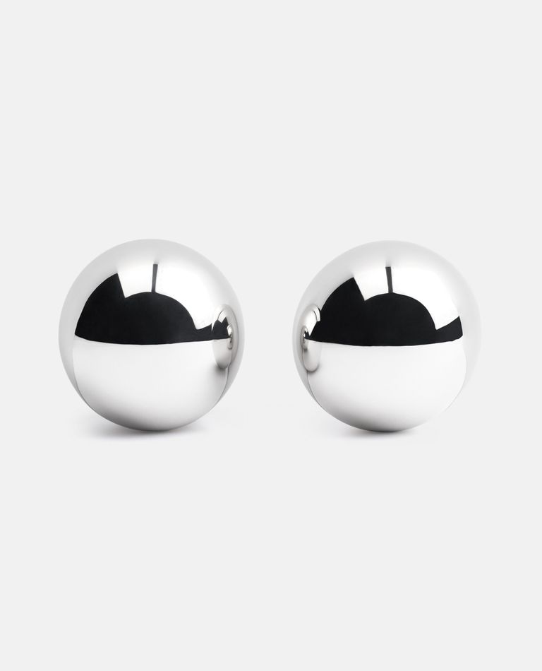 Shop Jacquemus Les Boucles Salon In Silver