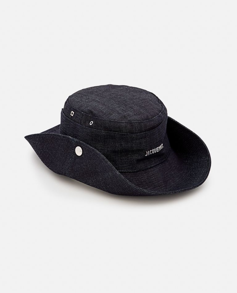 Jacquemus Le Bob De-nimes Hat In Blue
