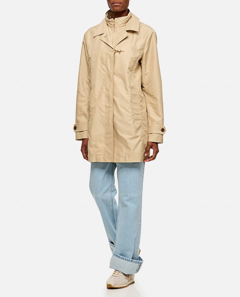 Fay Jacket Virginia Morning D.front In Beige