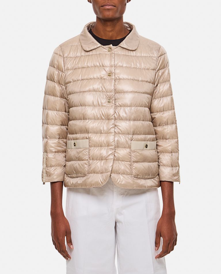 Herno Down Jacket In Beige