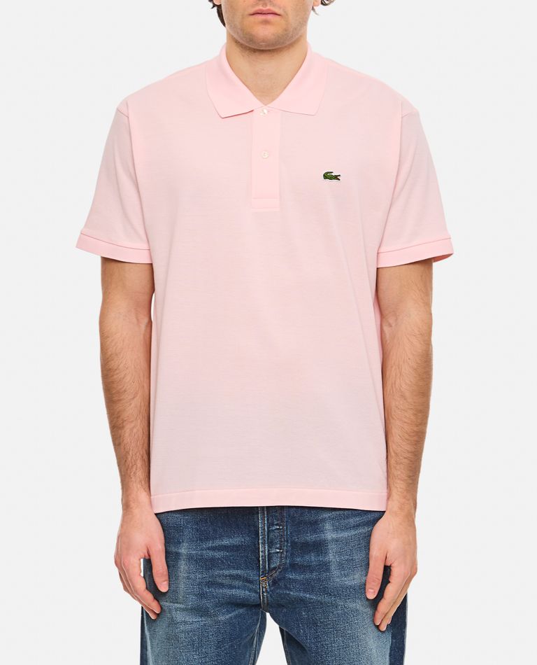 Lacoste Classic L1212 Polo In Flamingo