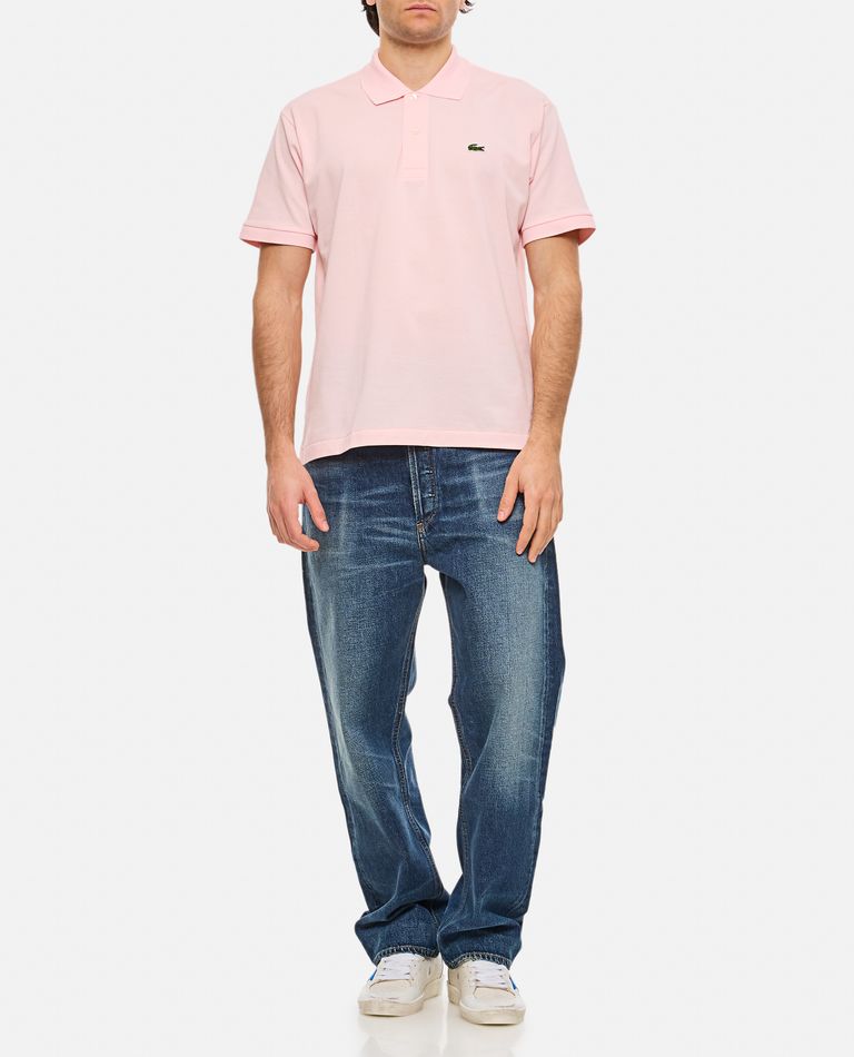 Lacoste Classic L1212 Polo In Flamingo