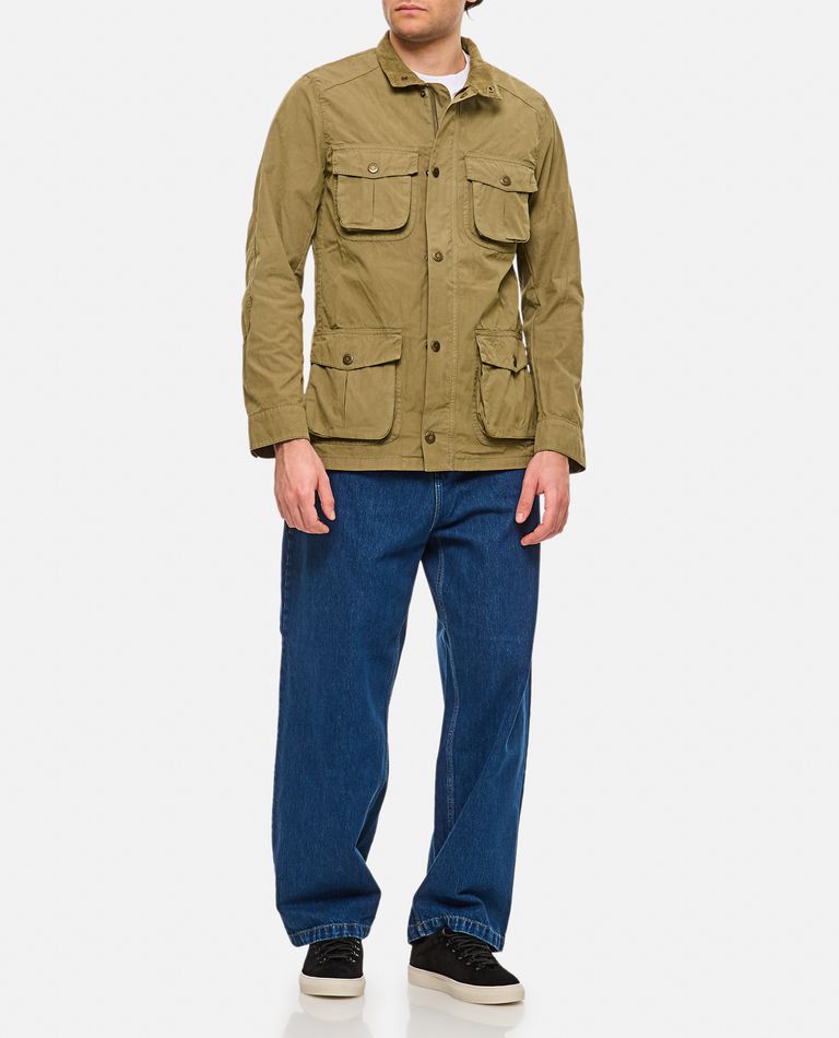 BARBOUR FLOWER MOUNTAIN TRANSPORT WAX JACKET for Men