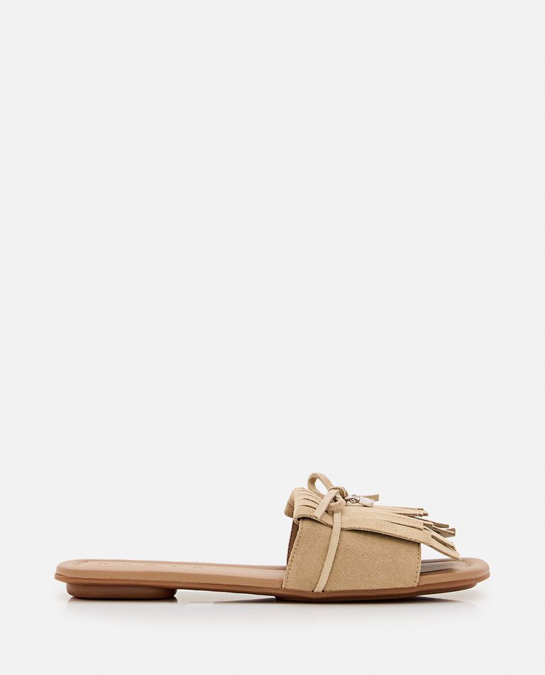 Hogan Sandals In Beige