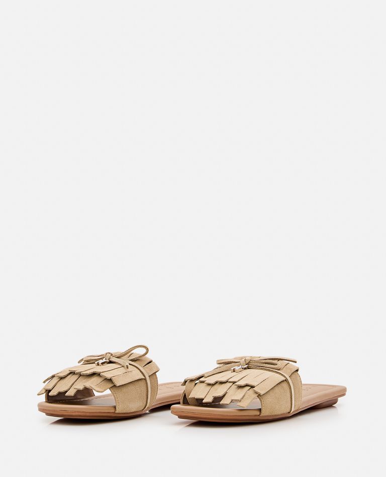 Hogan Sandals In Beige