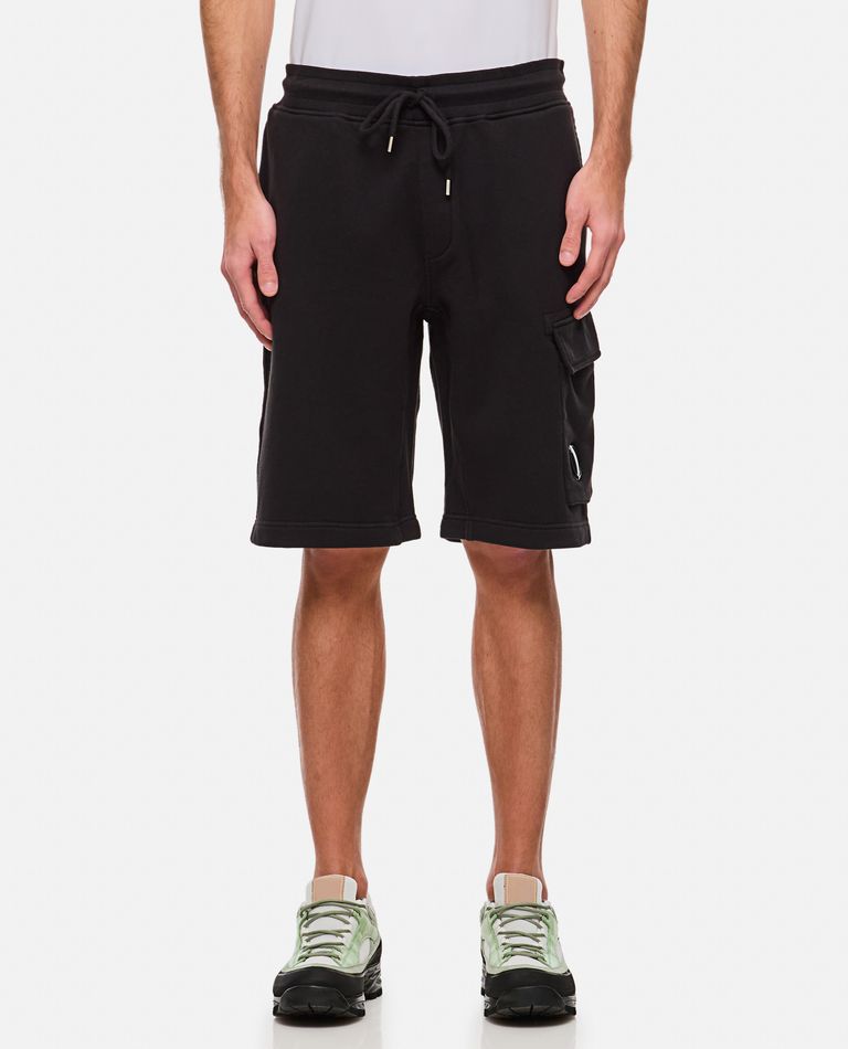 C.p. Company C.p.company Bermuda Sweatshirt In Black