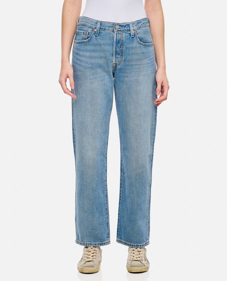 Shop Levi Strauss & Co Jeans In Sky Blue