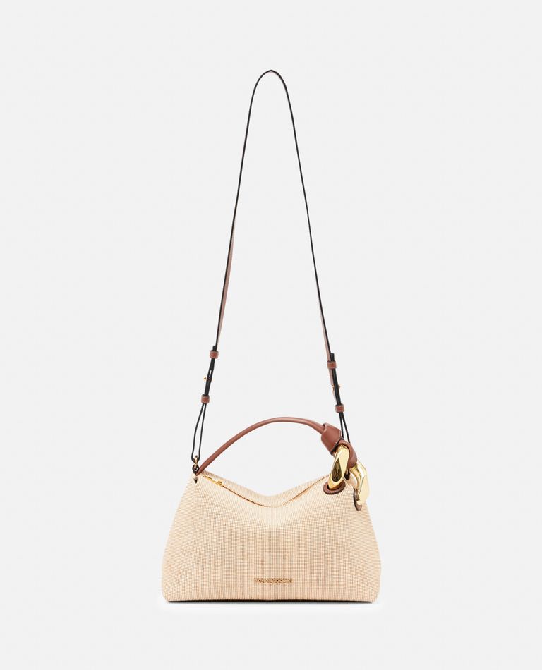 Jw Anderson The Jwa Corner Bag In Beige