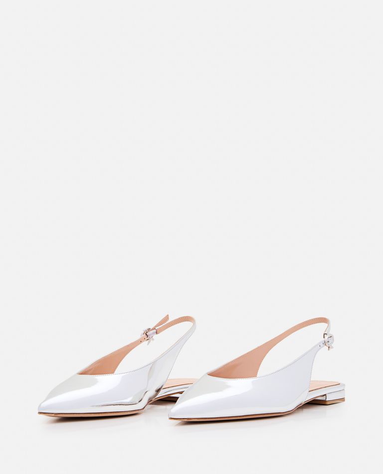 Gianvito Rossi G95546 Slingback In Silver