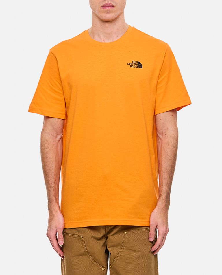 Shop The North Face T-shirt In Orange
