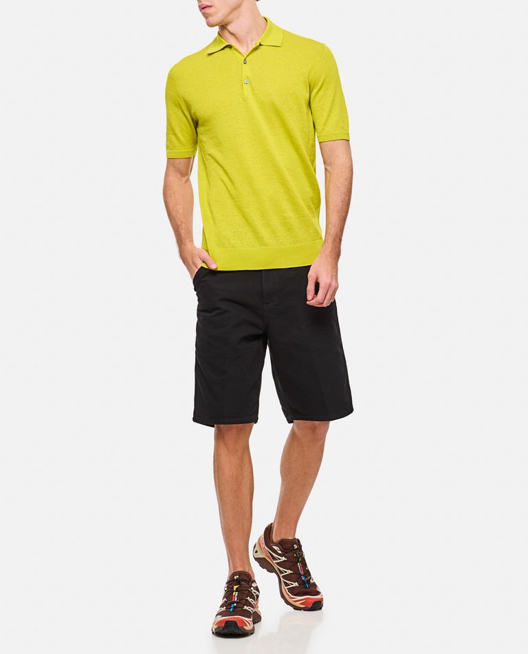 Carhartt Regular Waist Relaxed Fit Single Knee Shorts In Black