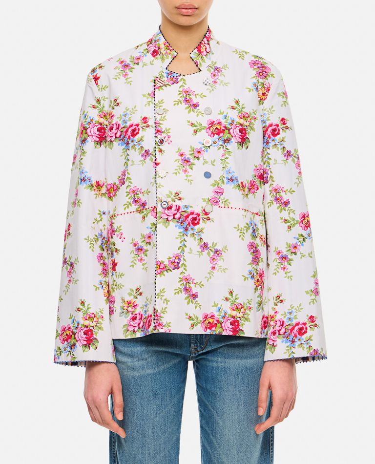 Péro Doubleface Jacket In Multicolor