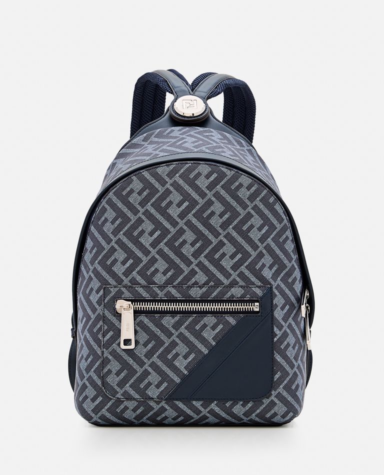 Shop Fendi Backpack In Blue