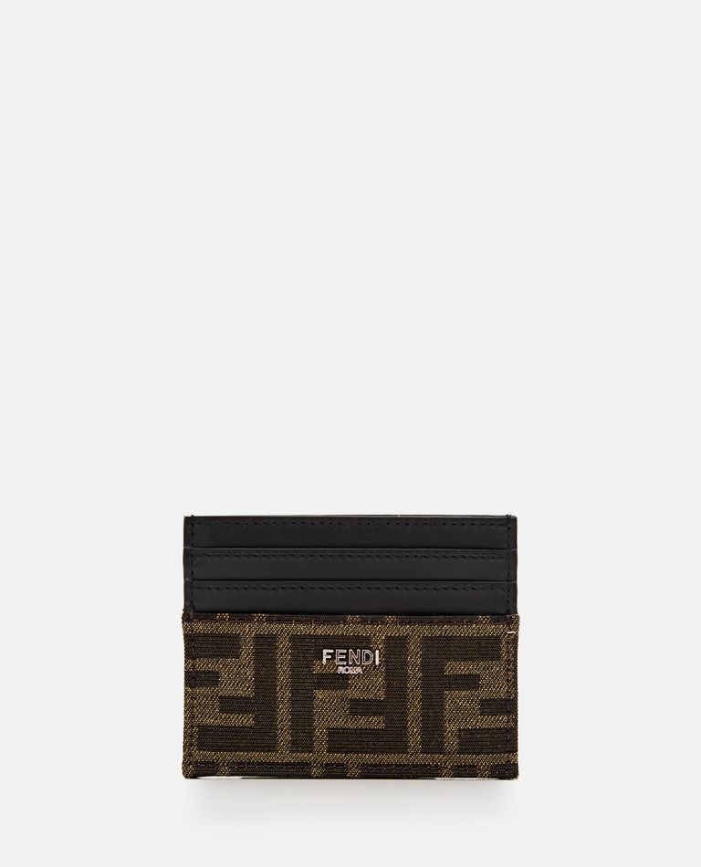 Fendi Card Holder In Brown