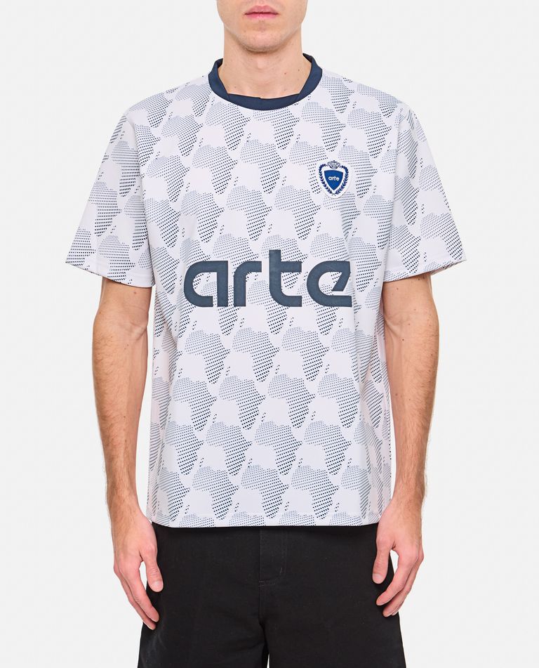 Shop Arte Antwerp Africa Print T-shirt In White