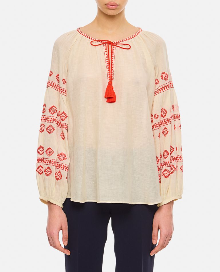 Benaras By Citrus Bluse In White
