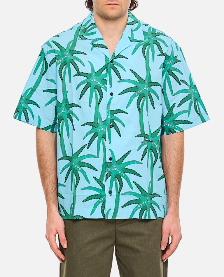 Shop Jacquemus The Jean Shirt In Sky Blue