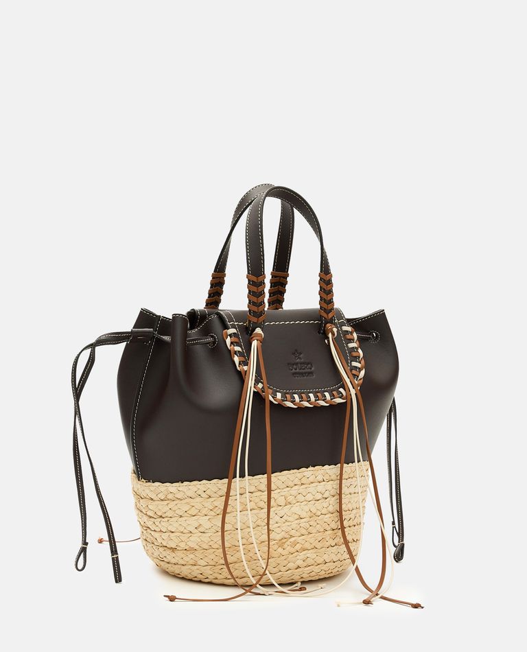 Cuba Lab Bolero Leather Tote Bag In Brown
