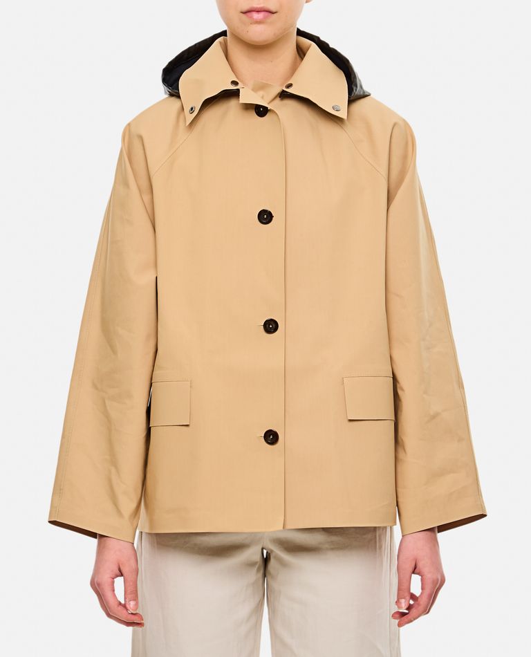 Shop Kassl Editions Trench In Beige