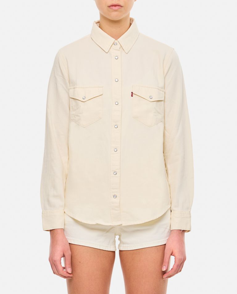 Levi Strauss & Co Denim Shirt In White
