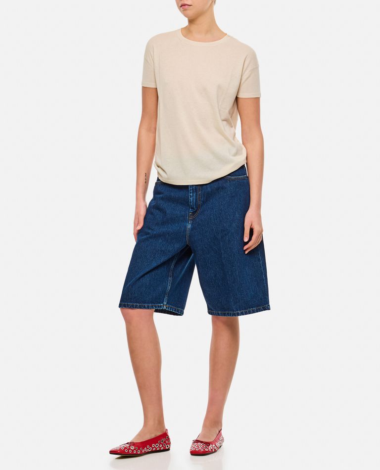 Carhartt Brandon Denim Bermuda Shorts In Blue