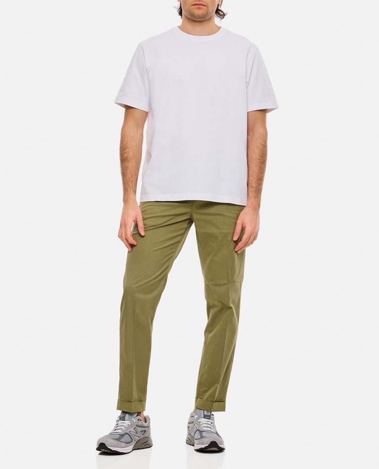 Fay Capri Trouser In Green