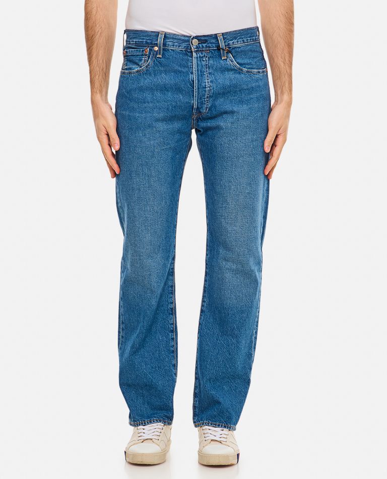 Levi Strauss & Co 501 Lev's Original Jeans In Blue