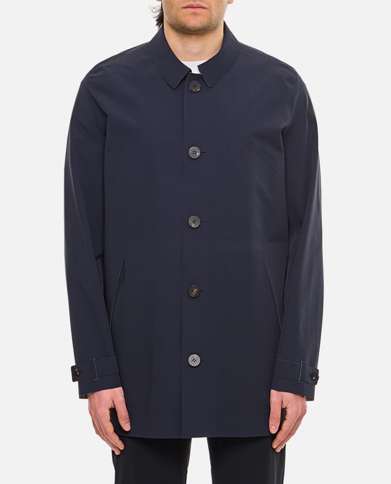 Roberto Ricci Design Montecristo Color Dust  Trench In Blue