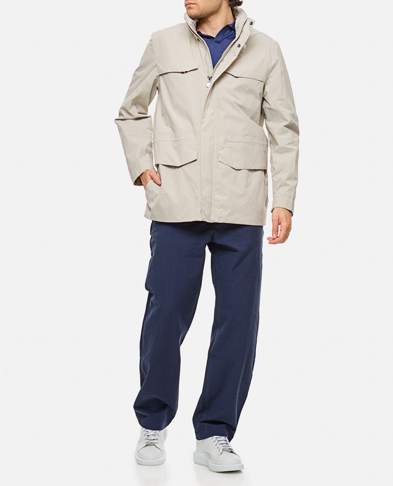 K-way Manuel Ottoman Jacket In Beige