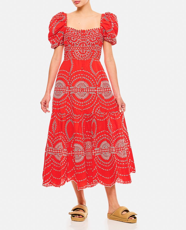 Shop Charo Ruiz Dress In Red