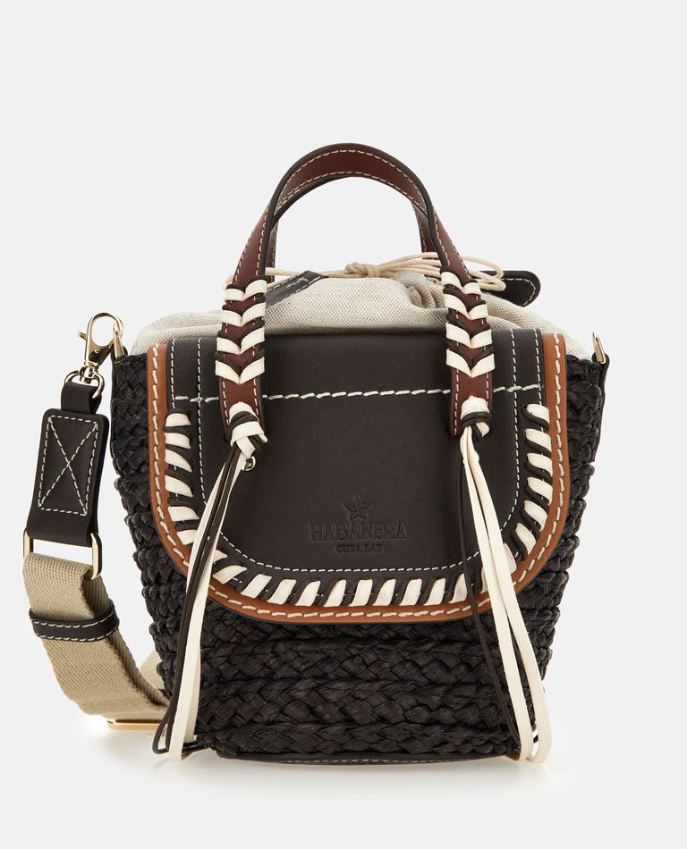 Cuba Lab Habanera Leather Handbag In Brown