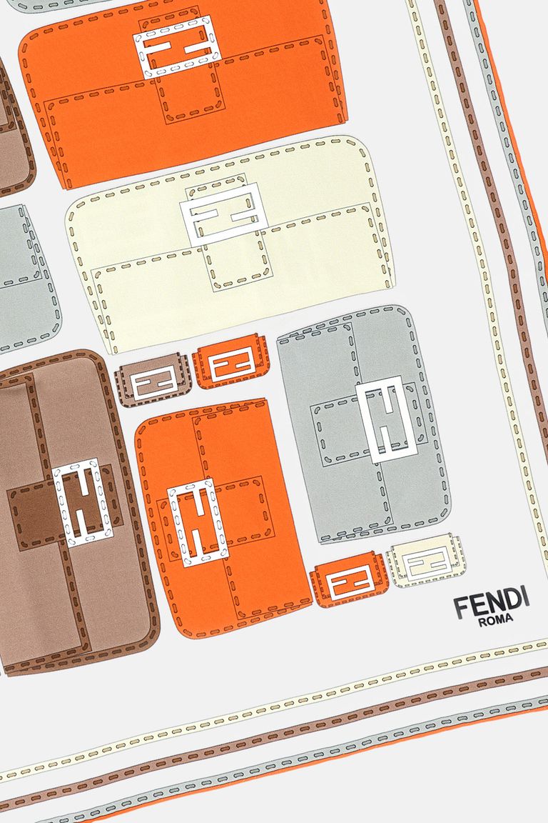 FENDI BAGUETTE SCARF 