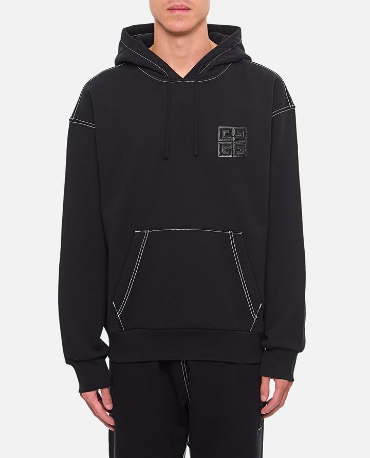 Givenchy - BLACK LOGO HOODIE_1