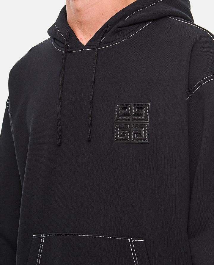 Givenchy - BLACK LOGO HOODIE_4