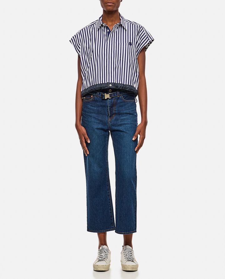 Sacai - BOOT CUT DENIM PANTALONI_2