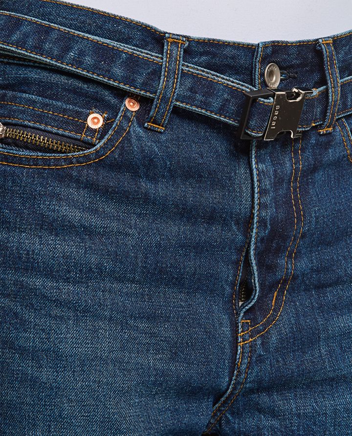 Sacai - BOOT CUT DENIM PANTALONI_4