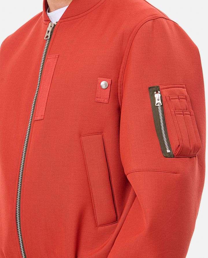 Sacai - SUITING BONDING BLOUSON_4