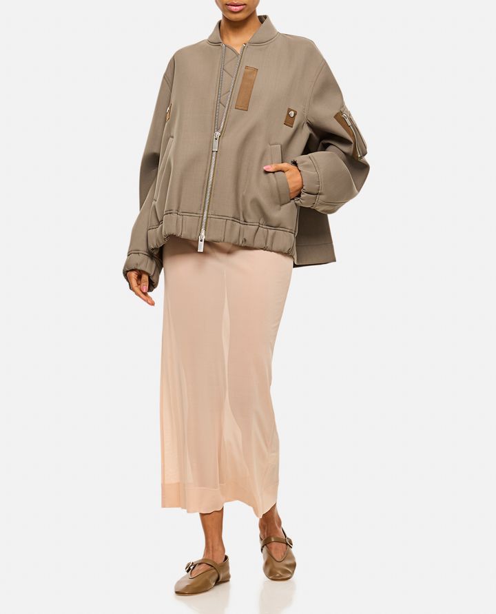 Sacai - SUITING BONDING BLOUSON_2