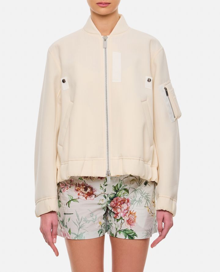Sacai - SUITING BONDING BLOUSON_1