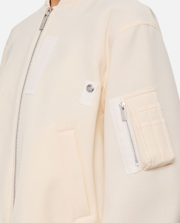 Sacai - SUITING BONDING BLOUSON_4