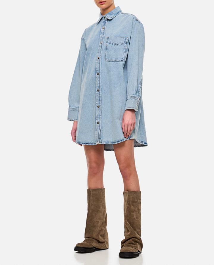 Frame - THE DENIM SHIRT DRESS_2