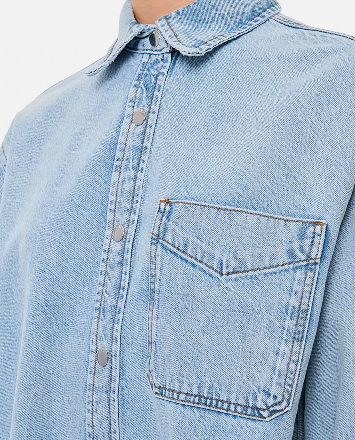 Frame - THE DENIM SHIRT DRESS_4